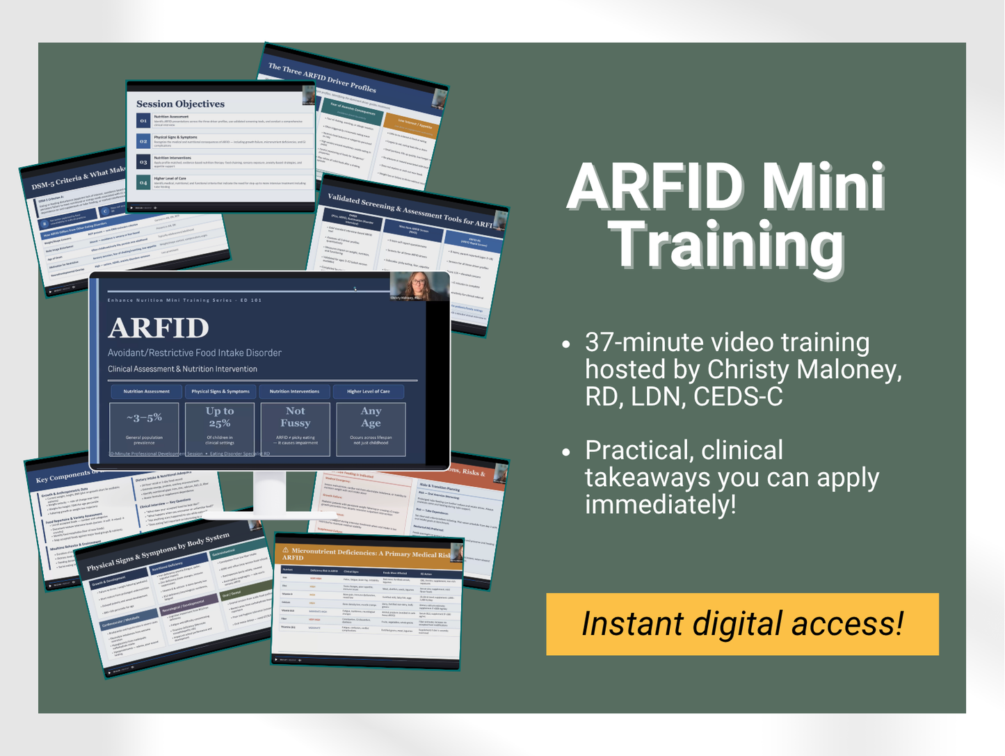 Nutrition 101 for Eating Disorders: ARFID Mini Training