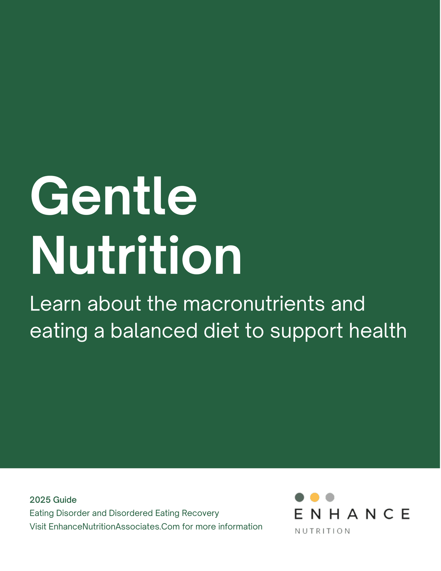 Gentle Nutrition Guide
