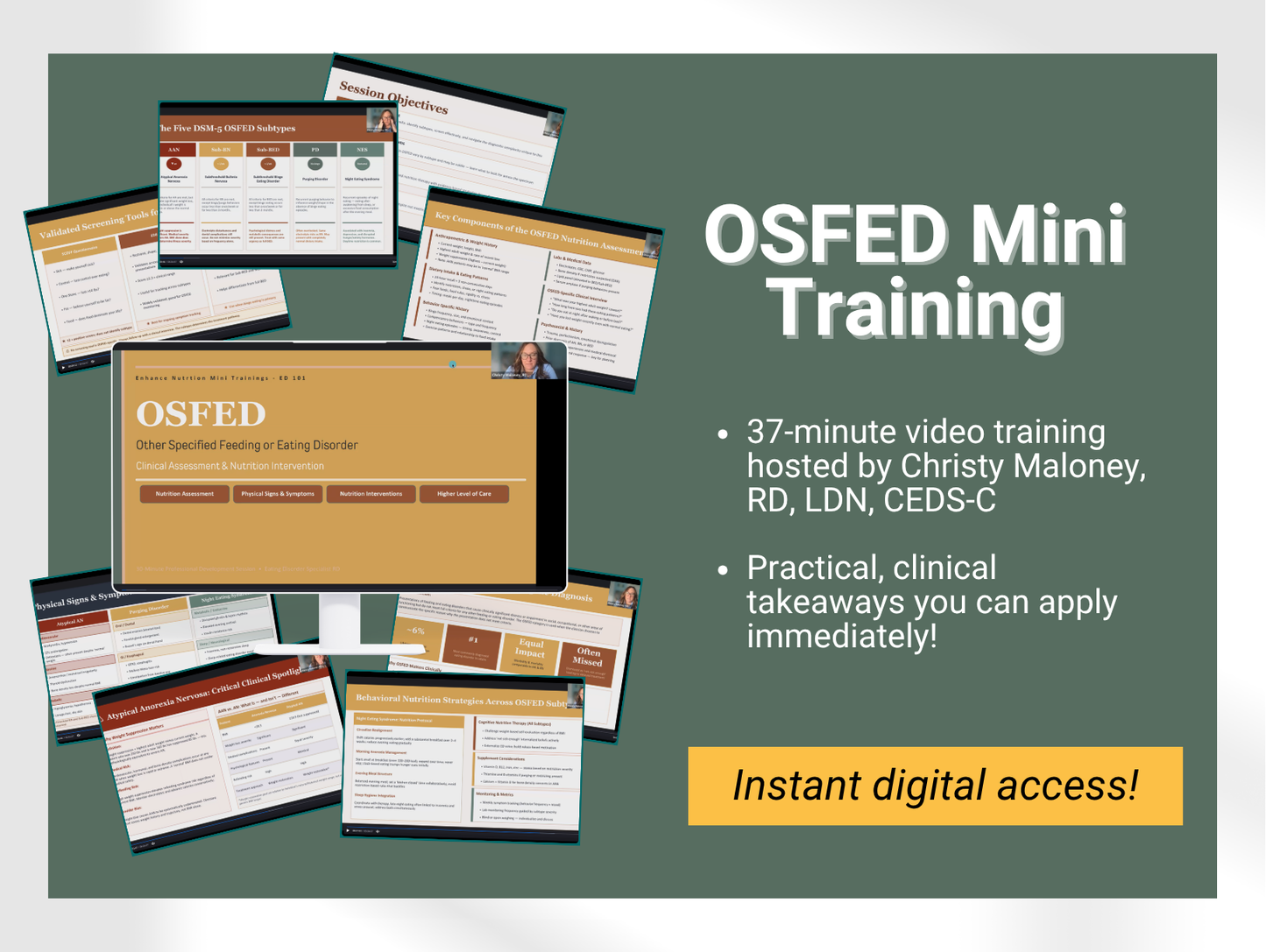 Nutrition 101 for Eating Disorders: OSFED Mini Training